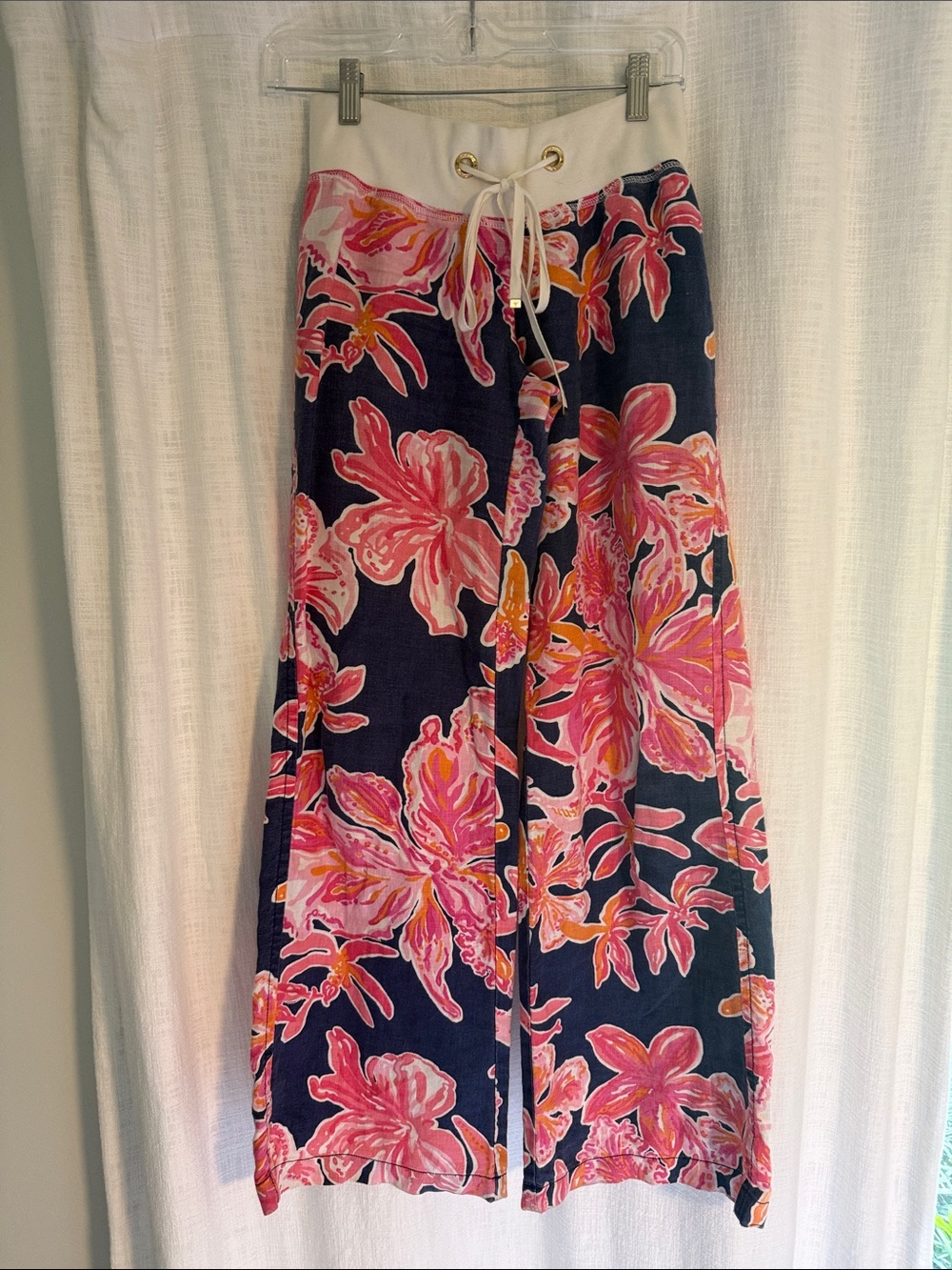 Lilly Pulitzer Linen Pants- The Beach Pant
